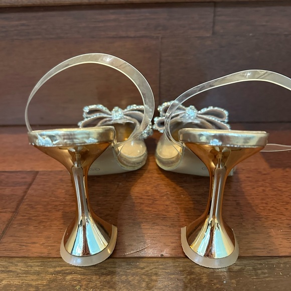 Embellished Bow Rose Gold Heel - Picture 5 of 6